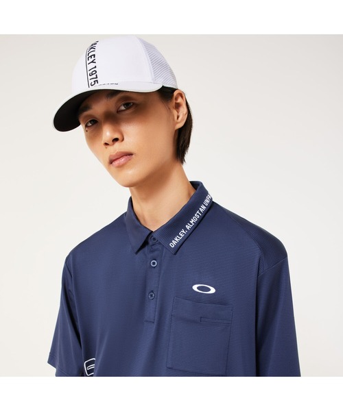OAKLEY(オークリー)の「オークリーOAKLEY RELIABLE SHIRT ポロシャツ/ゴルフメンズ/ゴルフ/吸汗速乾/OAKLEY(ポロシャツ・メンズ・ブラック/ネイビー・M/L/S/XL)」の15枚目の写真