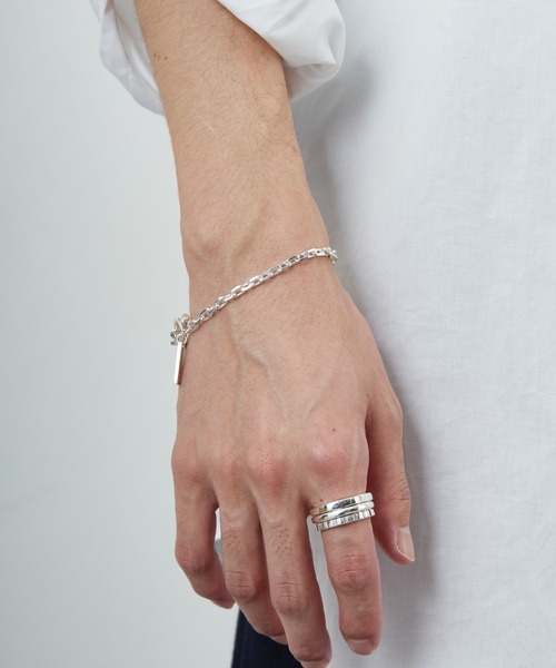 OVAL CUT LINK 銀手鍊 4MM