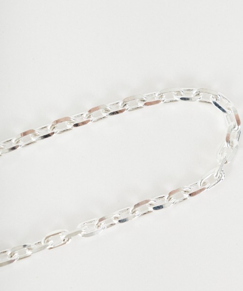 OVAL CUT LINK 銀手鍊 4MM