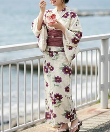 IEDIT 着付けいらずでさっと着られる 大人の粋な二部式セパレート