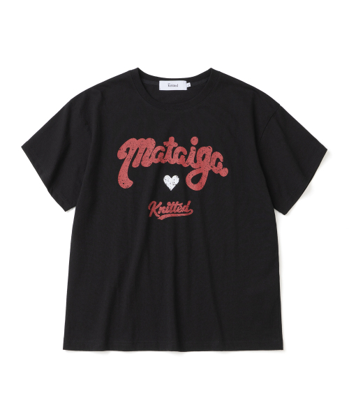 KNITTED(ニッティド)の「Mataiga クロップTシャツ ブラック(Tシャツ/カットソー・メンズ・その他・MEDIUM/LARGE/X-LARGE)」の11枚目の写真