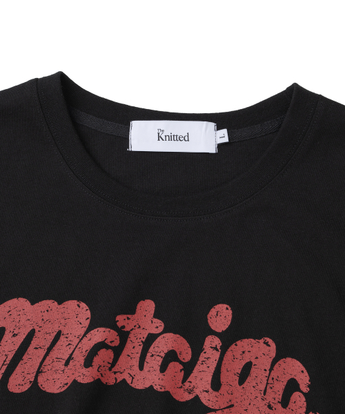 KNITTED(ニッティド)の「Mataiga クロップTシャツ ブラック(Tシャツ/カットソー・メンズ・その他・MEDIUM/LARGE/X-LARGE)」の10枚目の写真