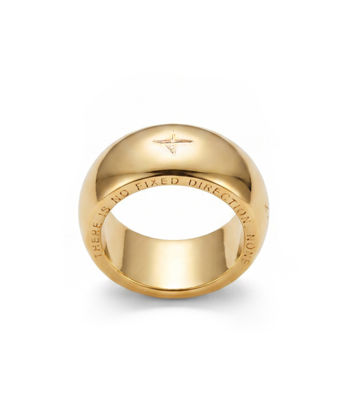 NONENON（ノンノン）の「PLUMP RING 2 [GOLD]（リング・レディース・その他・SMALL/MEDIUM/LARGE）」の4枚目の写真