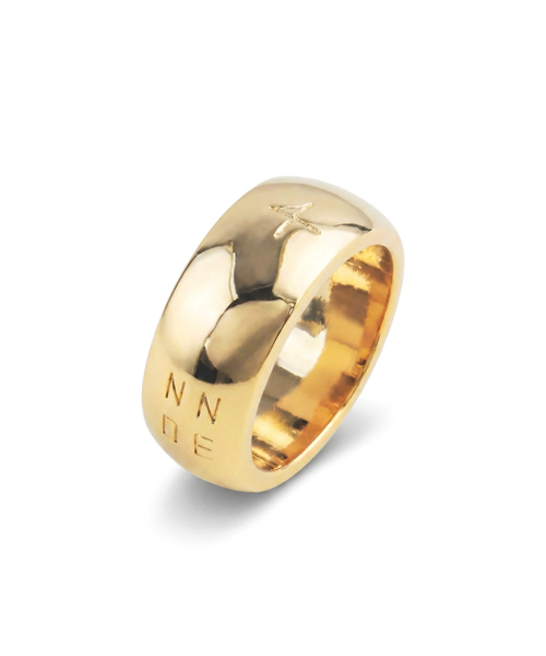 NONENON（ノンノン）の「PLUMP RING 2 [GOLD]（リング・レディース・その他・SMALL/MEDIUM/LARGE）」の3枚目の写真