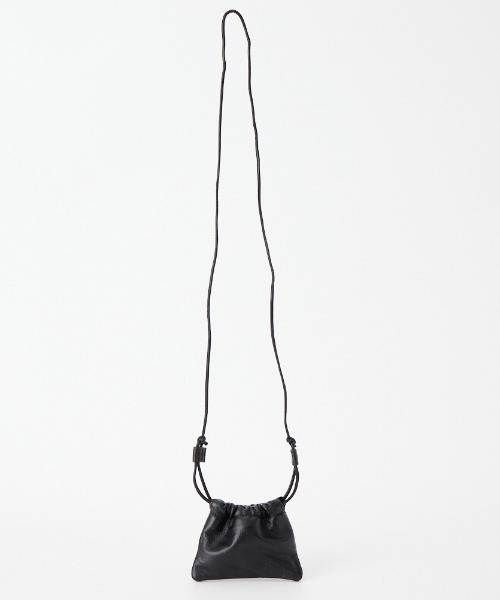 TODAYFUL（トゥデイフル）の「[TODAYFUL/トゥデイフル] レザーコンパクトパース（ショルダーバッグ・レディース・ブラック・F）」の7枚目の写真