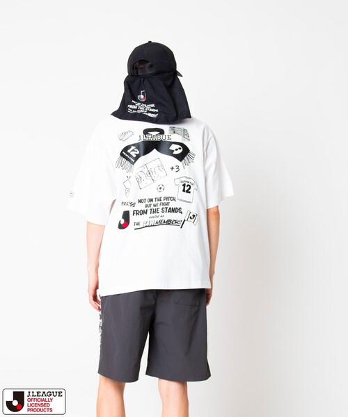 FREAK'S STORE(フリークスストア)の「J.LEAGUE × FREAK’S STORE別注 SUPPORTERS SHORT SLEEVE TEE【Jリーグオフィシャル】 / Jリーグ 別注 Tシャツ(Tシャツ/カットソー・メンズ・ホワイト/チャコールグレー・X-LARGE/LARGE/MEDIUM/SMALL)」の19枚目の写真