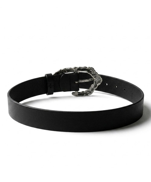 NO ID.（ノーアイディ）の「【NO ID.】Molten Buckle Leather Belt / モルテン バックル レザー ベルト（ベルト・メンズ・ブラック・ONE SIZE）」の13枚目の写真