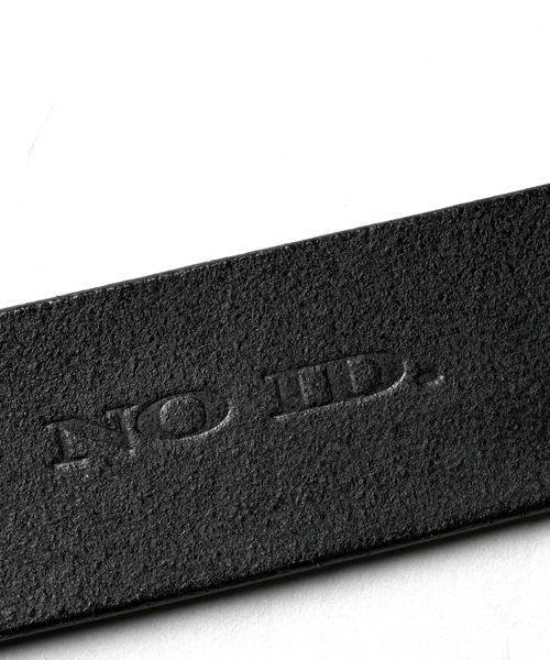 NO ID.（ノーアイディ）の「【NO ID.】Molten Buckle Leather Belt / モルテン バックル レザー ベルト（ベルト・メンズ・ブラック・ONE SIZE）」の15枚目の写真