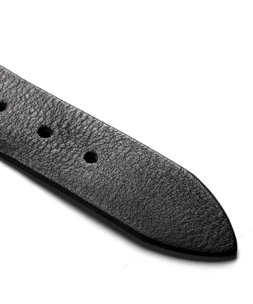 NO ID.（ノーアイディ）の「【NO ID.】Molten Buckle Leather Belt / モルテン バックル レザー ベルト（ベルト・メンズ・ブラック・ONE SIZE）」の16枚目の写真