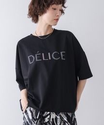 Bou Jeloud（ブージュルード）の「HOTFIX厚盛り刺しゅうロゴＴ（Tシャツ/カットソー）」