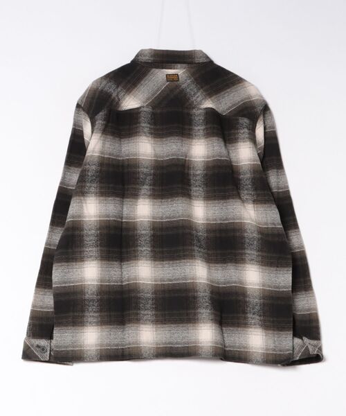 G-STAR(ジースター)の「Core Lightweight Overshirt/ライトウェイトフランネルオーバーシャツジャケット(シャツ/ブラウス・メンズ・ブラック系その他/ブラウン系その他・LARGE/X-SMALL/MEDIUM/SMALL)」の3枚目の写真