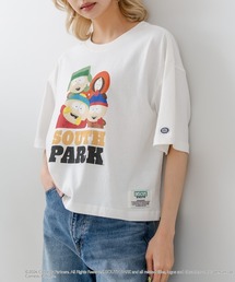 【DISCUS/ディスカス】【選べる丈感・サウスパーク】DISCUS×SOUTHPARK コラボTシャツ 綿100% クルーネック アニメ キャラクタープリント アメカジ ストリート