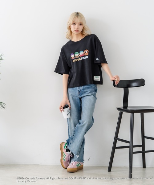 DISCUS(ディスカス)の「【DISCUS/ディスカス】【選べる丈感・サウスパーク】DISCUS×SOUTHPARK コラボTシャツ 綿100% クルーネック アニメ キャラクタープリント アメカジ ストリート(Tシャツ/カットソー・レディース・ホワイト系その他3/ブラック系その他3/ブラック系その他2/ホワイト系その他2・MEDIUM/LARGE)」の21枚目の写真