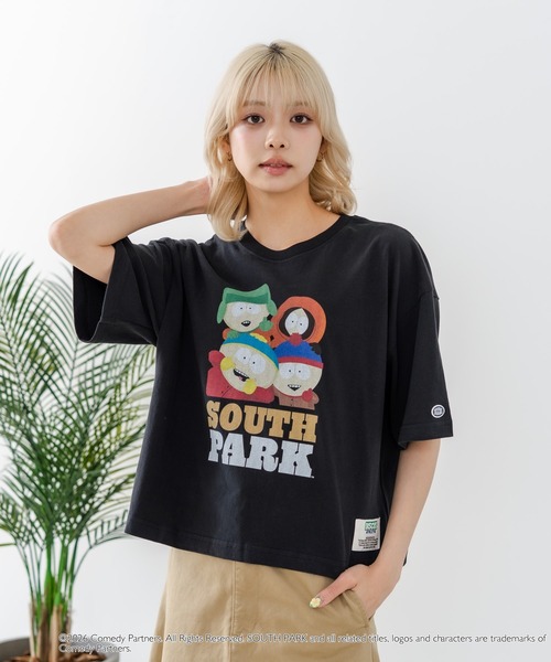DISCUS(ディスカス)の「【DISCUS/ディスカス】【選べる丈感・サウスパーク】DISCUS×SOUTHPARK コラボTシャツ 綿100% クルーネック アニメ キャラクタープリント アメカジ ストリート(Tシャツ/カットソー・レディース・ホワイト系その他3/ブラック系その他3/ブラック系その他2/ホワイト系その他2・MEDIUM/LARGE)」の5枚目の写真
