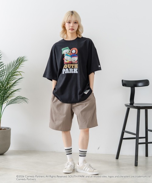 DISCUS(ディスカス)の「【DISCUS/ディスカス】【選べる丈感・サウスパーク】DISCUS×SOUTHPARK コラボTシャツ 綿100% クルーネック アニメ キャラクタープリント アメカジ ストリート(Tシャツ/カットソー・レディース・ホワイト系その他3/ブラック系その他3/ブラック系その他2/ホワイト系その他2・MEDIUM/LARGE)」の8枚目の写真