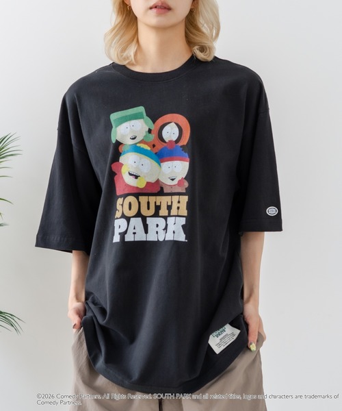 DISCUS(ディスカス)の「【DISCUS/ディスカス】【選べる丈感・サウスパーク】DISCUS×SOUTHPARK コラボTシャツ 綿100% クルーネック アニメ キャラクタープリント アメカジ ストリート(Tシャツ/カットソー・レディース・ホワイト系その他3/ブラック系その他3/ブラック系その他2/ホワイト系その他2・MEDIUM/LARGE)」の13枚目の写真