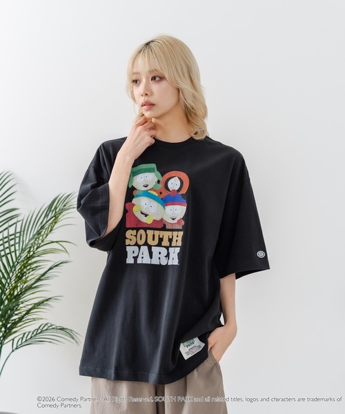 DISCUS(ディスカス)の「【DISCUS/ディスカス】【選べる丈感・サウスパーク】DISCUS×SOUTHPARK コラボTシャツ 綿100% クルーネック アニメ キャラクタープリント アメカジ ストリート(Tシャツ/カットソー・レディース・ホワイト系その他3/ブラック系その他3/ブラック系その他2/ホワイト系その他2・MEDIUM/LARGE)」の15枚目の写真
