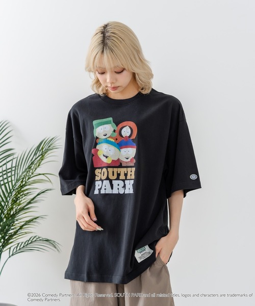 DISCUS(ディスカス)の「【DISCUS/ディスカス】【選べる丈感・サウスパーク】DISCUS×SOUTHPARK コラボTシャツ 綿100% クルーネック アニメ キャラクタープリント アメカジ ストリート(Tシャツ/カットソー・レディース・ホワイト系その他3/ブラック系その他3/ブラック系その他2/ホワイト系その他2・MEDIUM/LARGE)」の16枚目の写真