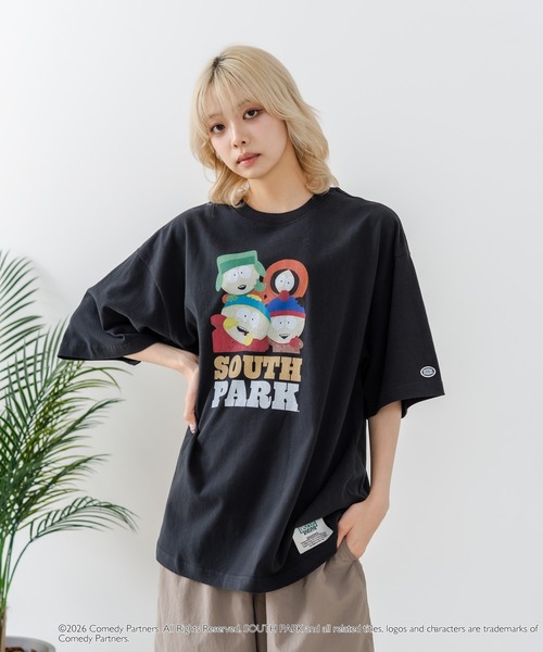 DISCUS(ディスカス)の「【DISCUS/ディスカス】【選べる丈感・サウスパーク】DISCUS×SOUTHPARK コラボTシャツ 綿100% クルーネック アニメ キャラクタープリント アメカジ ストリート(Tシャツ/カットソー・レディース・ホワイト系その他3/ブラック系その他3/ブラック系その他2/ホワイト系その他2・MEDIUM/LARGE)」の17枚目の写真