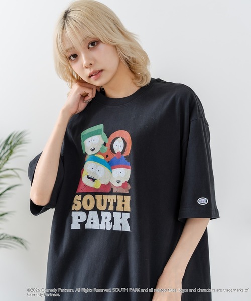 DISCUS(ディスカス)の「【DISCUS/ディスカス】【選べる丈感・サウスパーク】DISCUS×SOUTHPARK コラボTシャツ 綿100% クルーネック アニメ キャラクタープリント アメカジ ストリート(Tシャツ/カットソー・レディース・ホワイト系その他3/ブラック系その他3/ブラック系その他2/ホワイト系その他2・MEDIUM/LARGE)」の19枚目の写真