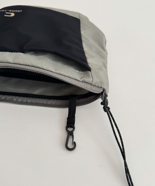 CANAL JEAN(キャナルジーン)の「choice_cnl ナイロンメッシュサコッシュ(ショルダーバッグ・レディース・カーキ・ONE SIZE)」の6枚目の写真