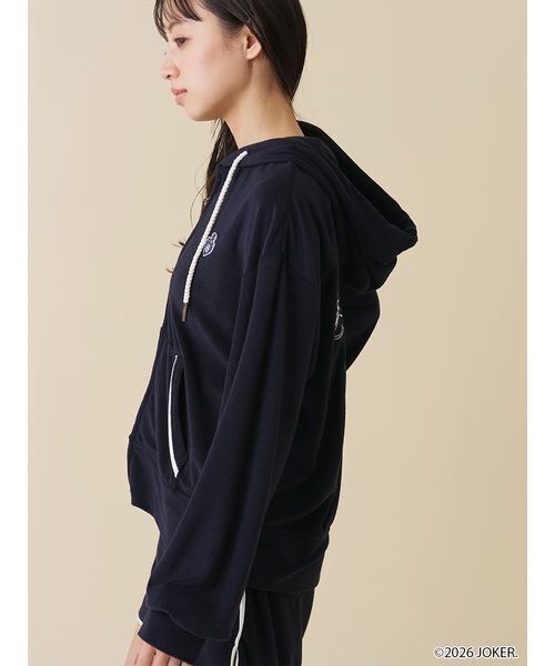 SNIDEL(スナイデル)の「【PINGU(TM)】パイルパーカー(パーカー・レディース・サックスブルー/ネイビー/その他・F)」の14枚目の写真