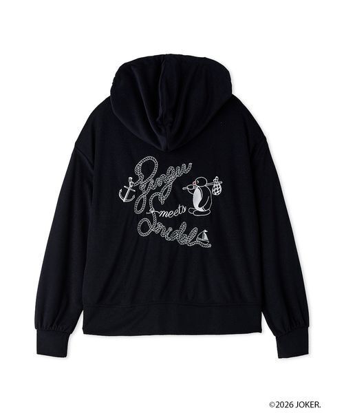 SNIDEL(スナイデル)の「【PINGU(TM)】パイルパーカー(パーカー・レディース・サックスブルー/ネイビー/その他・F)」の8枚目の写真