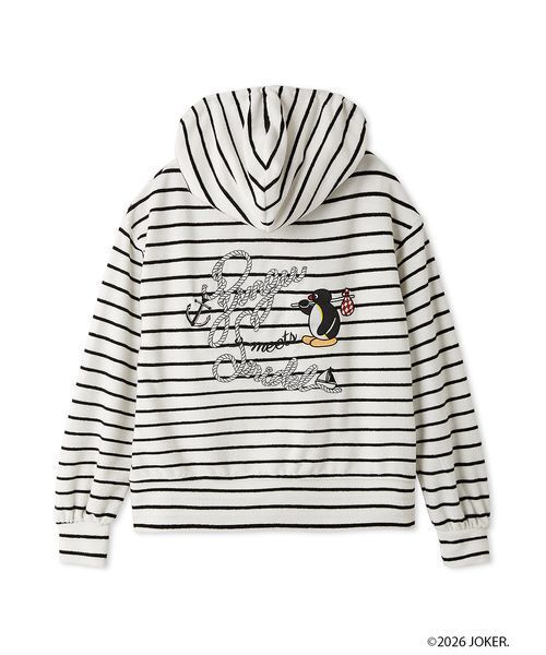 SNIDEL(スナイデル)の「【PINGU(TM)】パイルパーカー(パーカー・レディース・サックスブルー/ネイビー/その他・F)」の6枚目の写真