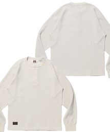 【BEN DAVIS】WAFFLE L/S HENLEY / ワッフル ヘンリーネック ロンT ユニセックス 長袖 サーマル