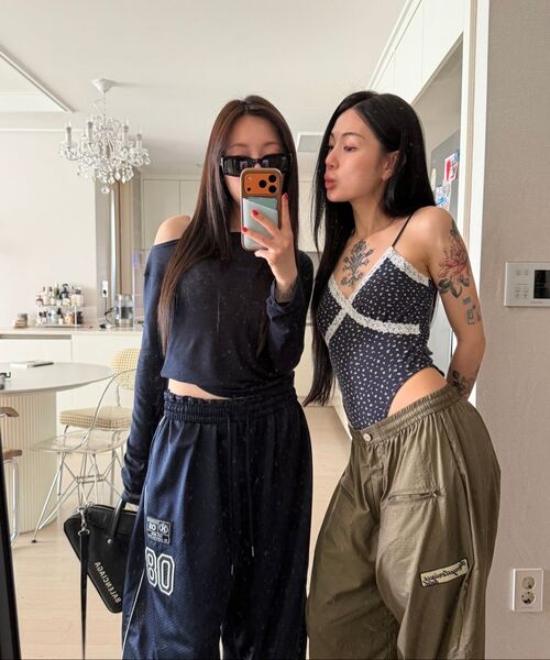 THE MYSTERIOUS HOTEL（ザミステリアスホテル）の「FLOWER LACE BODYSUIT [NAVY]（Tシャツ/カットソー・レディース・その他・FREE）」の14枚目の写真