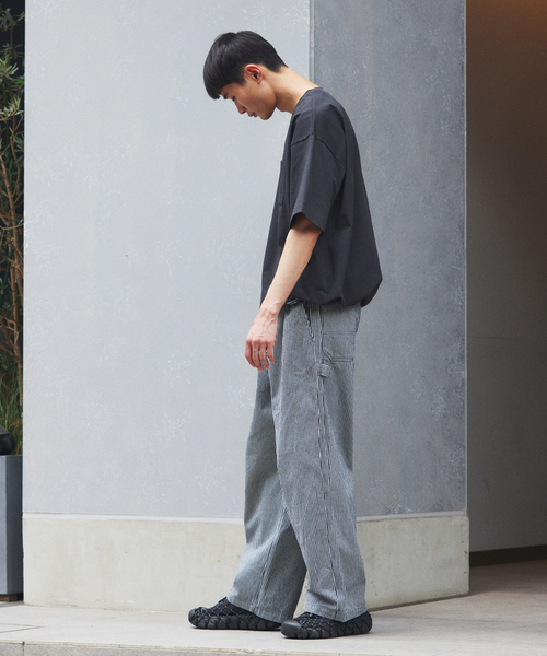 JOURNAL STANDARD relume（ジャーナルスタンダード　レリューム）の「＜吸水速乾＞Ever-Dri(TM) ドライタッチ スピンドル Tシャツ（Tシャツ/カットソー・メンズ・チャコールグレー/ホワイト/ライトグリーン/ブラック・LARGE/MEDIUM/SMALL）」の8枚目の写真