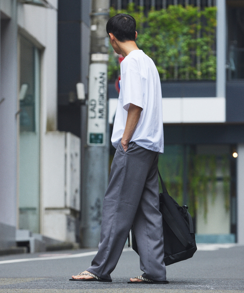 JOURNAL STANDARD relume（ジャーナルスタンダード　レリューム）の「＜吸水速乾＞Ever-Dri(TM) ドライタッチ スピンドル Tシャツ（Tシャツ/カットソー・メンズ・チャコールグレー/ホワイト/ライトグリーン/ブラック・LARGE/MEDIUM/SMALL）」の15枚目の写真