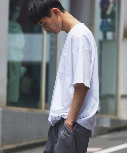 JOURNAL STANDARD relume（ジャーナルスタンダード　レリューム）の「＜吸水速乾＞Ever-Dri(TM) ドライタッチ スピンドル Tシャツ（Tシャツ/カットソー・メンズ・チャコールグレー/ホワイト/ライトグリーン/ブラック・LARGE/MEDIUM/SMALL）」の18枚目の写真