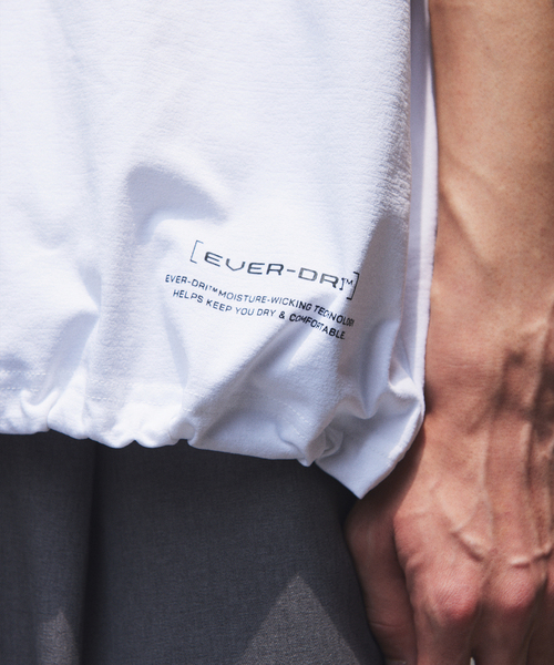 JOURNAL STANDARD relume（ジャーナルスタンダード　レリューム）の「＜吸水速乾＞Ever-Dri(TM) ドライタッチ スピンドル Tシャツ（Tシャツ/カットソー・メンズ・チャコールグレー/ホワイト/ライトグリーン/ブラック・LARGE/MEDIUM/SMALL）」の19枚目の写真