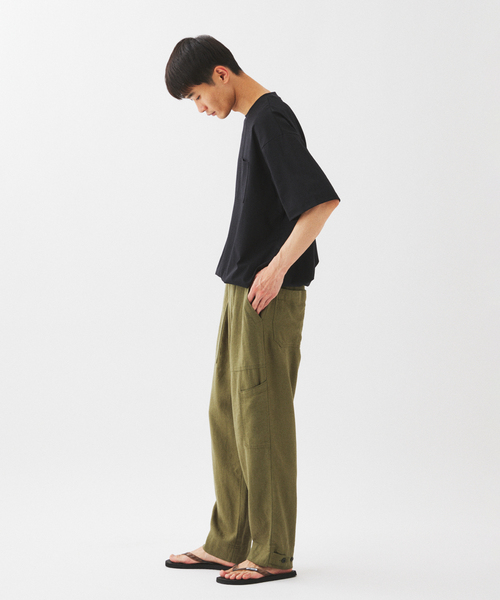 JOURNAL STANDARD relume(ジャーナルスタンダード レリューム)の「<吸水速乾>Ever-Dri(TM) ドライタッチ スピンドル Tシャツ(Tシャツ/カットソー・メンズ・チャコールグレー/ホワイト/ライトグリーン/ブラック・LARGE/MEDIUM/SMALL)」の21枚目の写真