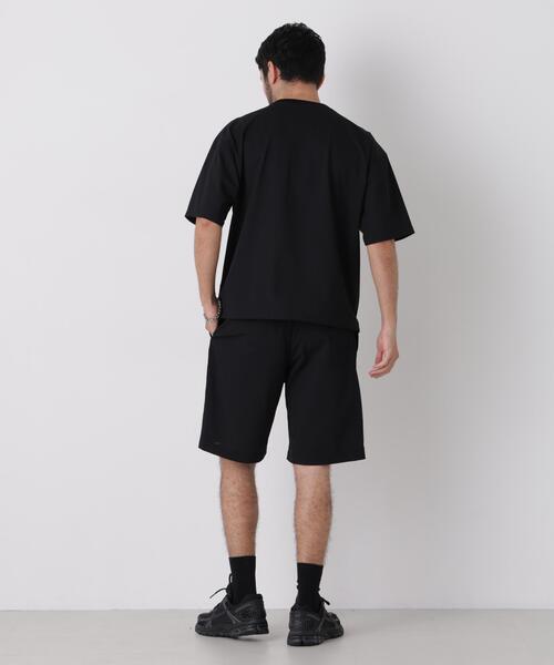 NANO universe(ナノユニバース)の「CIRCLEMOVA(R)メッシュリップストップTシャツ 半袖(セットアップ可)(Tシャツ/カットソー・メンズ・ブラック/カーキ/チャコール・L/S/M)」の8枚目の写真