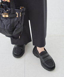 ALOHAS/アロハス Tb.60 Black Leather Sneakers ローファースニーカー