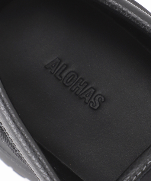 journal standard L'essage(ジャーナルスタンダードレサージュ)の「ALOHAS/アロハス Tb.60 Black Leather Sneakers ローファースニーカー(ローファー・レディース・ブラック・37/36/39/38/40)」の2枚目の写真