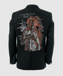 JUNYA WATANABE MAN（ジュンヤワタナベマン）の「Stussy W-NAME 「Venus Swirl」BLAZER JACKET（テーラードジャケット）」