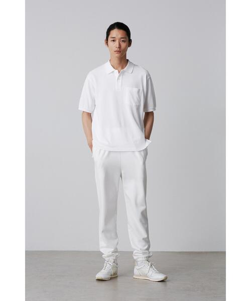 Y（ワイ）の「Ｙ / ORGANIC COTTON KANOKO POLO（ポロシャツ・メンズ・ネイビー/ホワイト・MEDIUM/LARGE/SMALL）」の3枚目の写真
