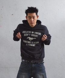 Vintage Horse HOODIE  BLACK