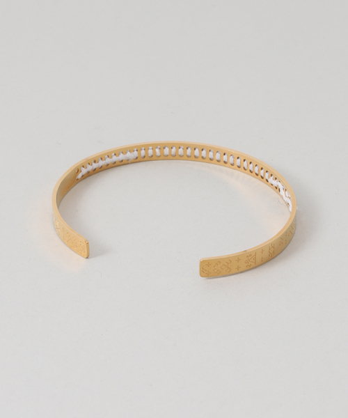 VERMEIL par iena（ヴェルメイユパーイエナ）の「L'EIGHT STUDIO レイトスタジオ Mini Bracelet Continuous 3（ブレスレット・レディース・ブラック/ホワイト・FREE）」の4枚目の写真