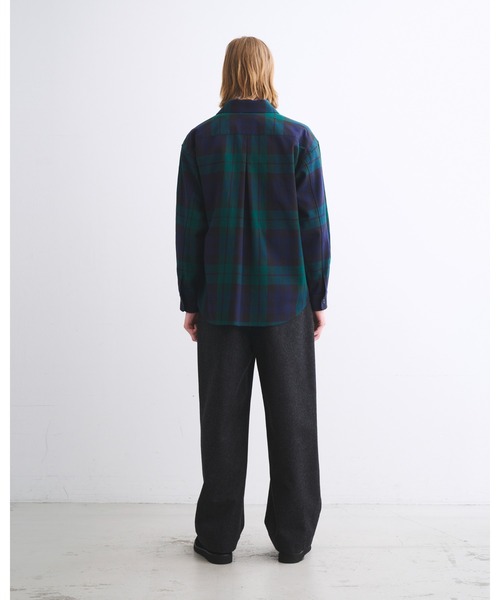 Traditional Weatherwear(トラディショナルウェザーウェア)の「SHIRT 001(Tシャツ/カットソー・メンズ・レッド系その他/ブラック系その他・M/S/L/XS)」の6枚目の写真