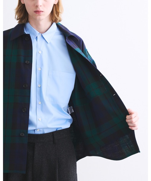 Traditional Weatherwear(トラディショナルウェザーウェア)の「SHIRT 001(Tシャツ/カットソー・メンズ・レッド系その他/ブラック系その他・M/S/L/XS)」の8枚目の写真