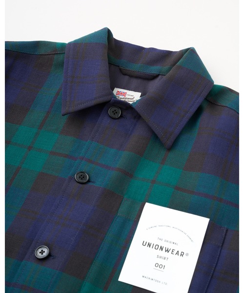 Traditional Weatherwear(トラディショナルウェザーウェア)の「SHIRT 001(Tシャツ/カットソー・メンズ・レッド系その他/ブラック系その他・M/S/L/XS)」の9枚目の写真