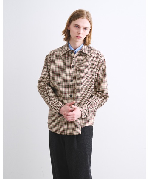 Traditional Weatherwear(トラディショナルウェザーウェア)の「SHIRT 001(Tシャツ/カットソー・メンズ・レッド系その他/ブラック系その他・M/S/L/XS)」の11枚目の写真