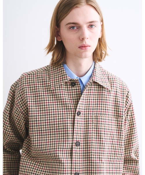 Traditional Weatherwear(トラディショナルウェザーウェア)の「SHIRT 001(Tシャツ/カットソー・メンズ・レッド系その他/ブラック系その他・M/S/L/XS)」の12枚目の写真