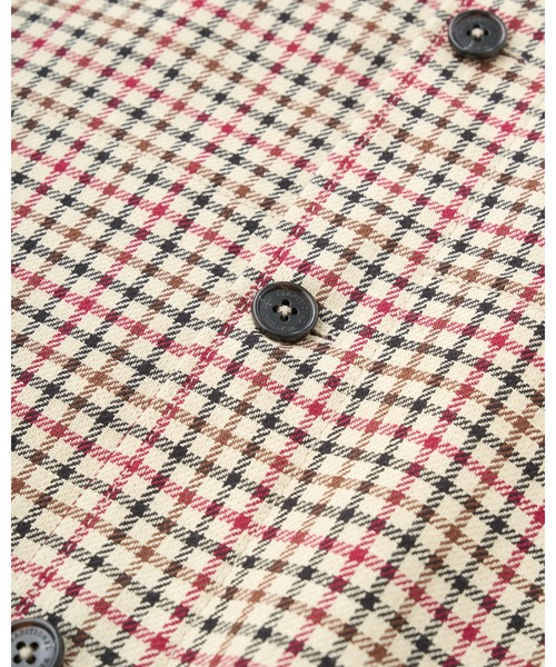 Traditional Weatherwear(トラディショナルウェザーウェア)の「SHIRT 001(Tシャツ/カットソー・メンズ・レッド系その他/ブラック系その他・M/S/L/XS)」の15枚目の写真