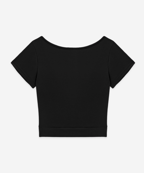 DEVIWEAR(デヴィウェア)の「リリースツイストショートスリーブ DEVI-T0158-ブラック(Tシャツ/カットソー・レディース・ブラック・MEDIUM/SMALL)」の13枚目の写真