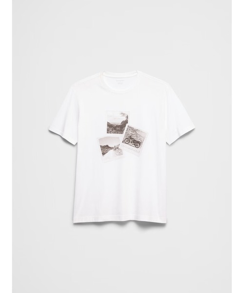 BANANA REPUBLIC FACTORY STORE(バナナリパブリック ファクトリーストア)の「BANANA REPUBLIC FACTORY STORE グラフィックTシャツ(Tシャツ/カットソー・メンズ・ホワイト・M/L/XL/S)」の6枚目の写真